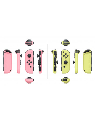 Nintendo Switch - Set da due Joy-Con Rosa Pastello/Giallo pastello