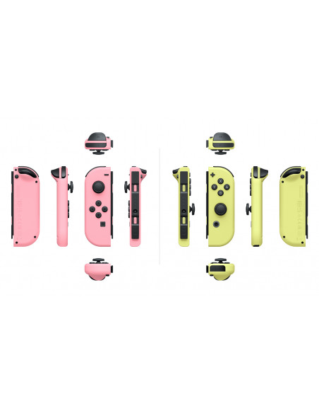Nintendo Switch - Set da due Joy-Con Rosa Pastello/Giallo pastello