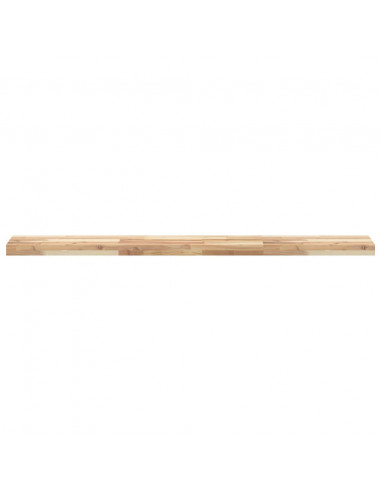 Mensole da Parete 2 pz 160x20x4 cm Legno Acacia Non Trattato