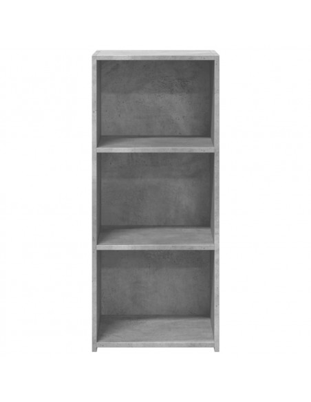 Credenza Grigio Cemento 40x41x93 cm in Legno Multistrato