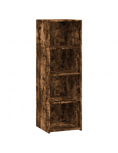 Credenza Rovere Fumo 40x41x124cm in Legno Multistrato