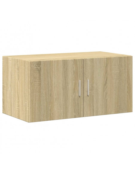 Mobile a Parete Rovere Sonoma 80x42,5x40 cm Legno Multistrato