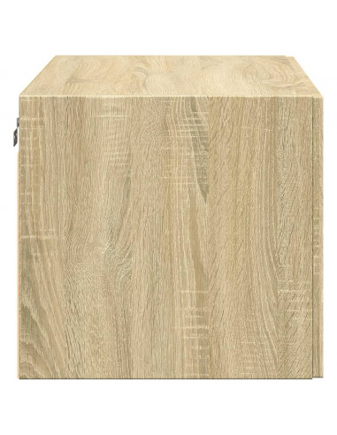 Mobile a Parete Rovere Sonoma 80x42,5x40 cm Legno Multistrato