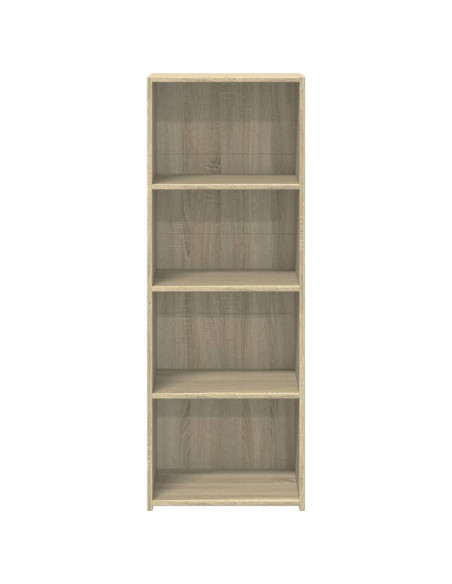 Credenza Rovere Sonoma 45x41x124 cm in Legno Multistrato
