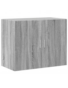 Mobile a Parete Grigio Sonoma 80x42,5x64cm in Legno Multistrato 2