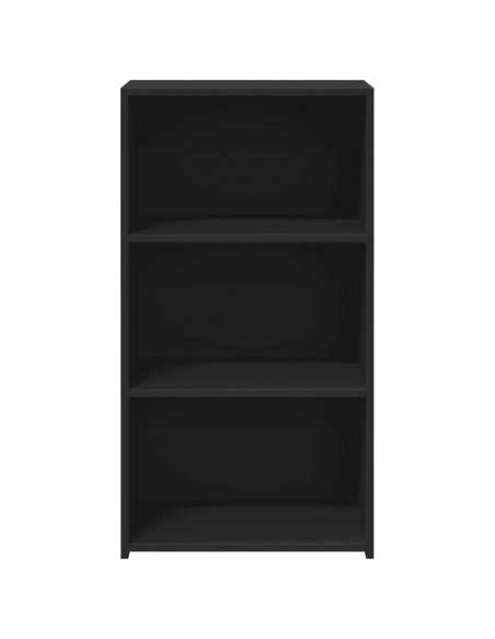 Credenza Nera 50x41x93 cm in Legno Multistrato