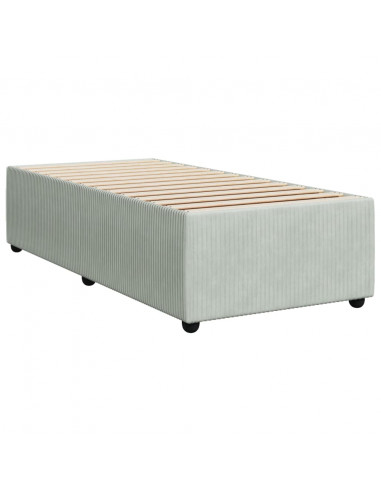 Giroletto Grigio Chiaro 80x200 cm in Velluto