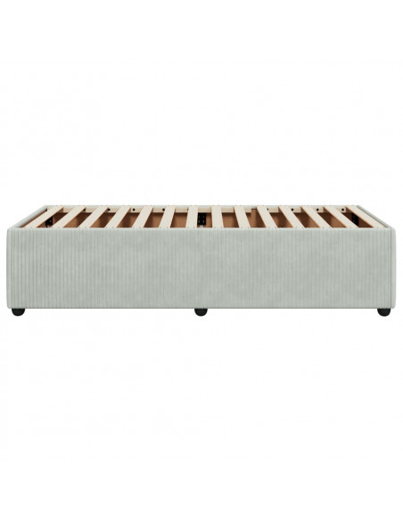 Giroletto Grigio Chiaro 80x200 cm in Velluto