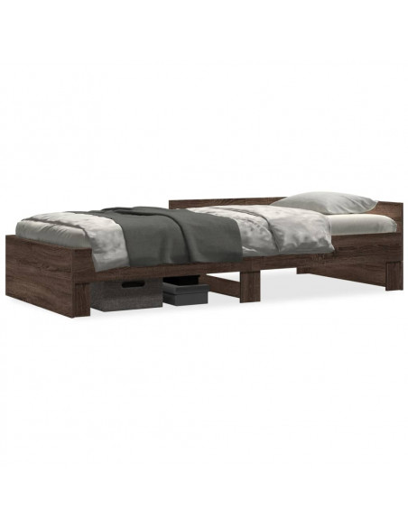 Giroletto Rovere Marrone 75x190 cm in Legno Multistrato