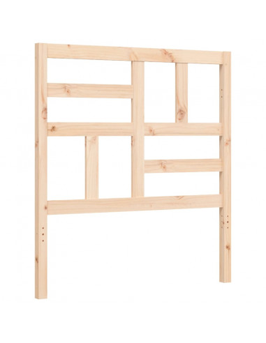 Giroletto con Testiera 90x200 cm in Legno Massello