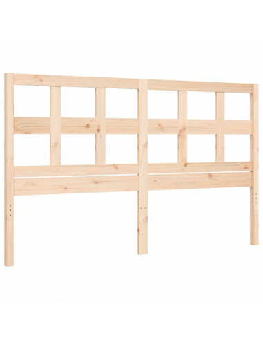 Giroletto con Testiera 160x200 cm in Legno Massello