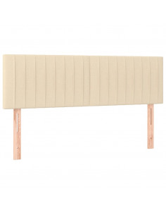 Testiere 2 pz Crema 72x5x78/88 cm in Tessuto