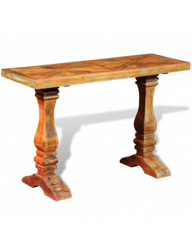 Tavolo Consolle in Legno Massello Recuperato