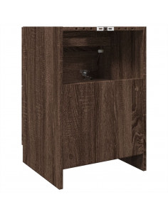 Mobile Lavabo Rovere Marrone 40x37x59 cm in Truciolare 2
