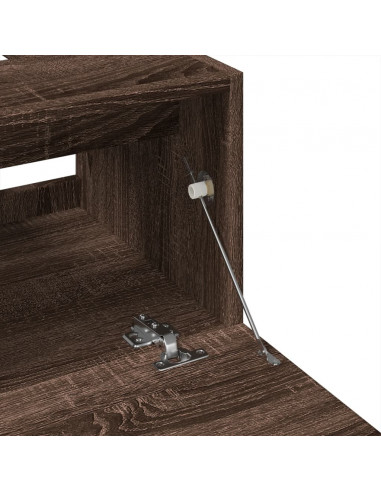 Mobile Lavabo Rovere Marrone 40x37x59 cm in Truciolare