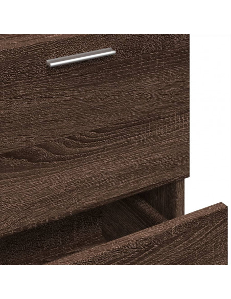 Mobile Lavabo Rovere Marrone 40x37x59 cm in Truciolare