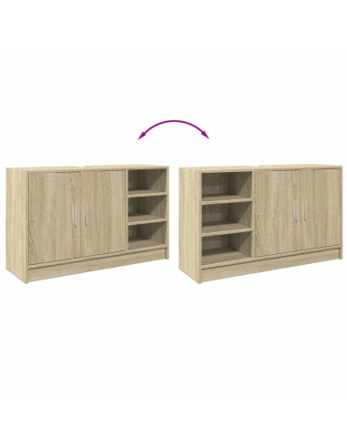 Mobile Lavabo Rovere Sonoma 90x29x55 cm in Truciolare