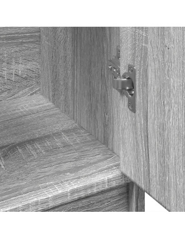 Mobile Lavabo Grigio Sonoma 63x29x55 cm in Legno Multistrato