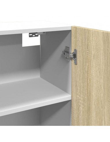 Mobile Pensile Rovere Sonoma 80x31x60 cm in Legno Multistrato