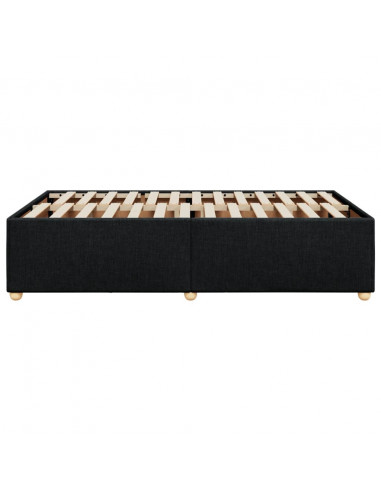 Giroletto Nero 120x190 cm in Tessuto