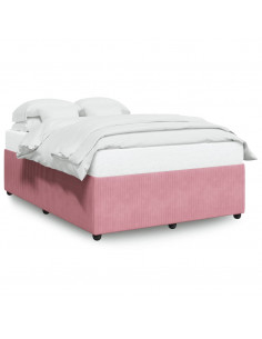 Giroletto Rosa 160x200 cm in Velluto 2