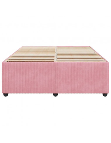 Giroletto Rosa 160x200 cm in Velluto