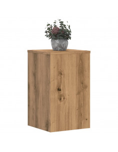 Supporti per Piante 2 pz Rovere 30x30x50 cm in Multistrato 2