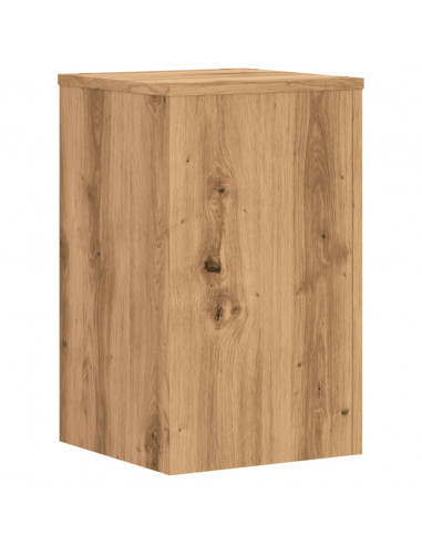 Supporti per Piante 2 pz Rovere 30x30x50 cm in Multistrato