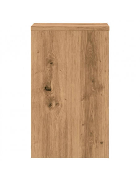 Supporti per Piante 2 pz Rovere 30x30x50 cm in Multistrato