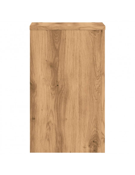 Supporti per Piante 2 pz Rovere 30x30x50 cm in Multistrato