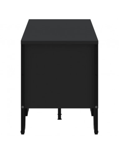 Mobile Porta TV Nero 180x34x41 cm in Legno Multistrato