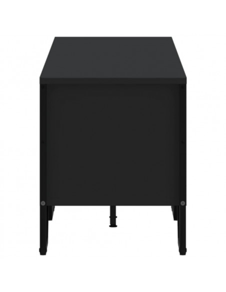 Mobile Porta TV Nero 180x34x41 cm in Legno Multistrato