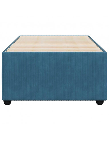 Giroletto Blu 100x200 cm in Velluto