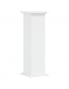 Supporto per Piante Bianco 33x33x100 cm in Truciolato 2