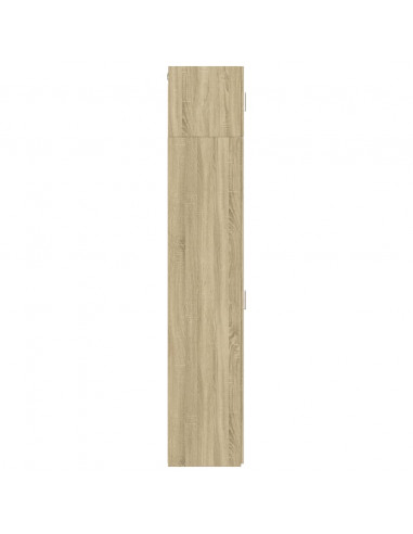 Mobile Sottile Rovere Sonoma 30x42,5x225 cm in Truciolato