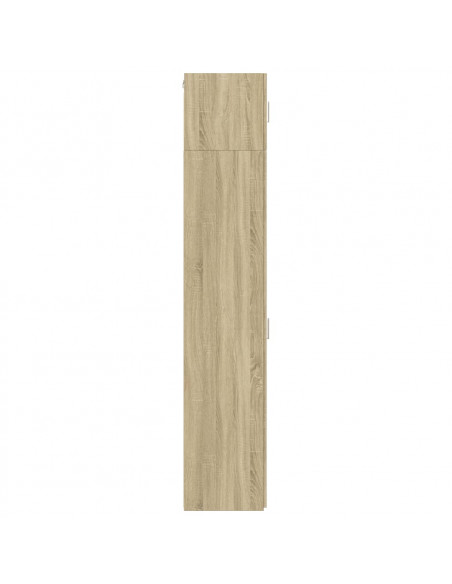 Mobile Sottile Rovere Sonoma 30x42,5x225 cm in Truciolato
