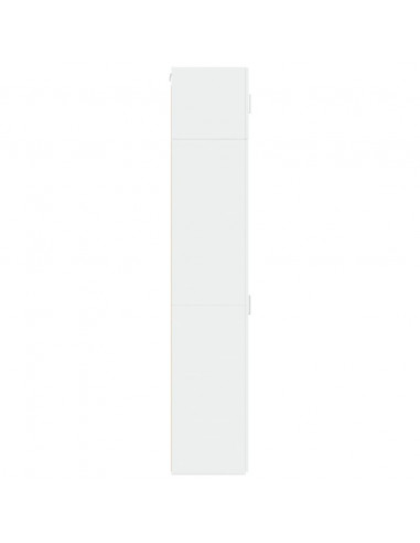 Mobile Sottile Bianco 45x42,5x225 cm in Truciolato