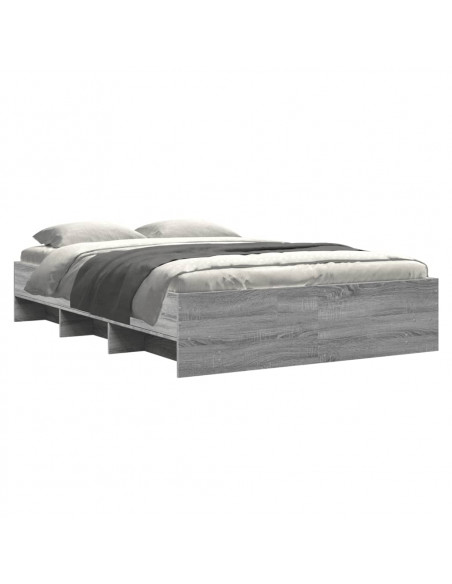 Giroletto Grigio Sonoma 135x190 cm in Legno Multistrato