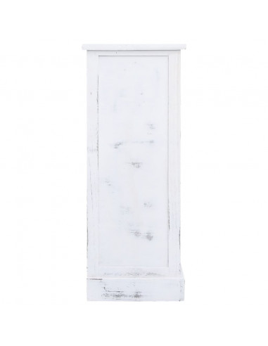 Cassettiera Bianca 60x30x75 cm in Legno
