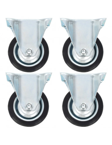 Rotelle Fisse 4 pz 75 mm