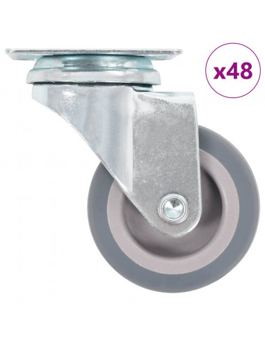 Ruote Girevoli 48 pz 50 mm