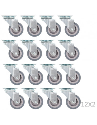 Ruote Girevoli 48 pz 50 mm