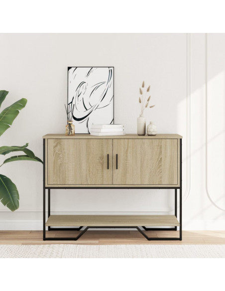 Tavolo Consolle Rovere Sonoma 100x35x74,5 cm in Truciolato