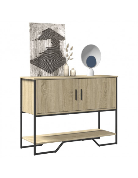 Tavolo Consolle Rovere Sonoma 100x35x74,5 cm in Truciolato