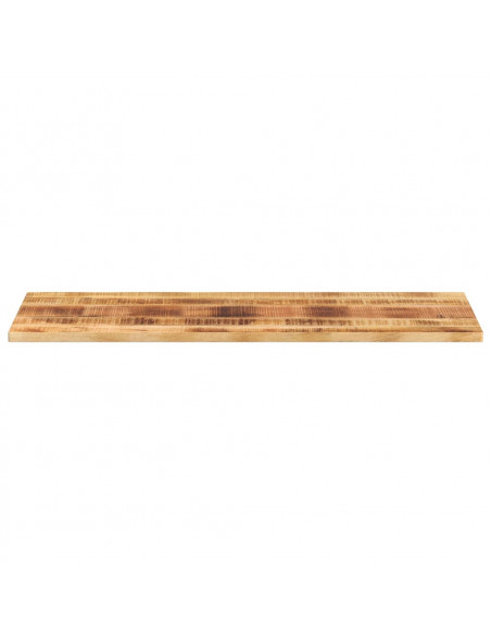 Piano per Tavolo 140x60x2,5 cm Rettangolare Legno Mango Grezzo