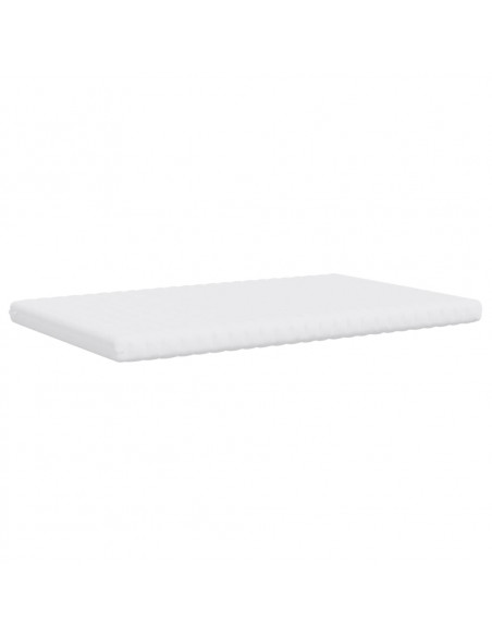 Materasso in Schiuma Bianco 120x210 cm 7 Zone Durezza 20 ILD
