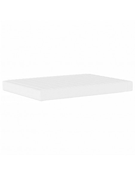 Materasso in Schiuma Bianco 120x210 cm Durezza H2 H3