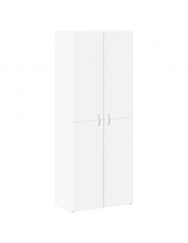 Schedario Bianco 60x32x153 cm in Truciolato