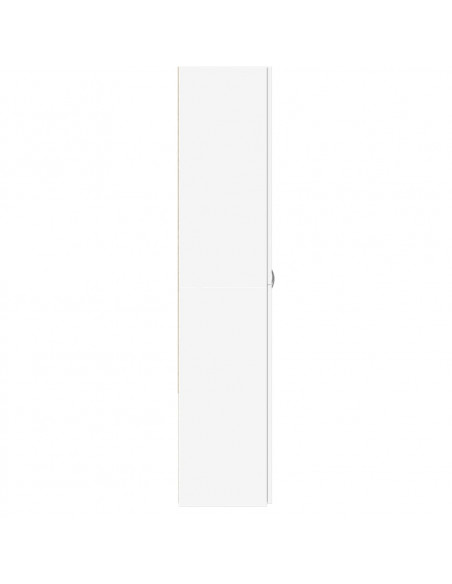 Schedario Bianco 60x32x153 cm in Truciolato