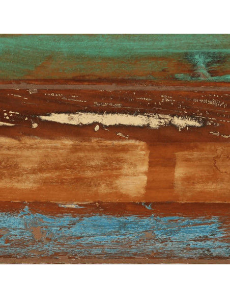 Tavolo Consolle 110x30x75 cm in Legno Massello di Recupero
